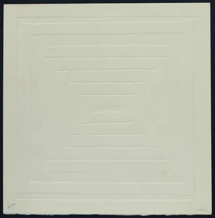 リトグラフ Ceroli - SENZA TITOLO