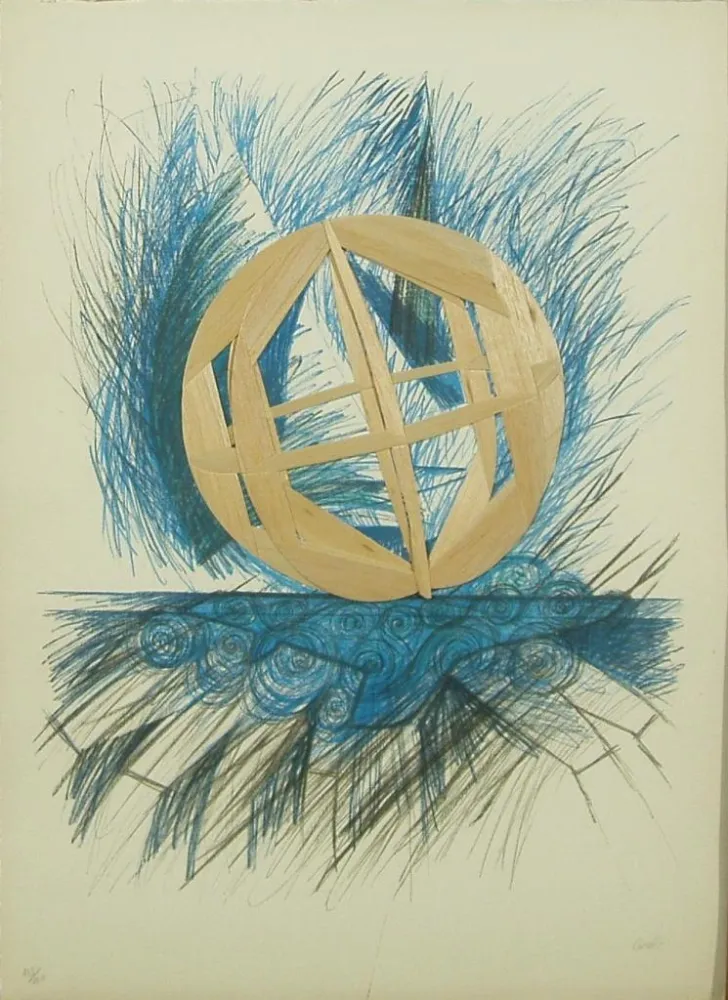 シルクスクリーン Ceroli - SENZA TITOLO