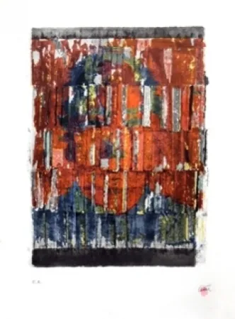 リトグラフ Cesar - Arrachage