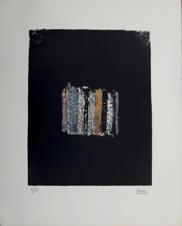 リトグラフ Cesar - Composition, 1963 - Hand-signed & numbered!