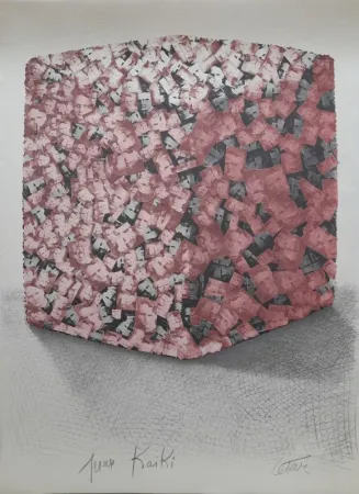 リトグラフ Cesar - Hommage à Marie Curie 