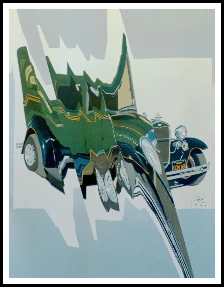 リトグラフ Cesar - LA CADILLAC