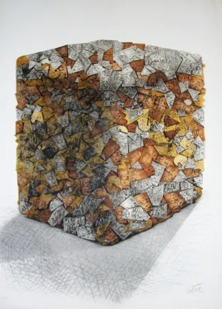 リトグラフ Cesar - Les compressions