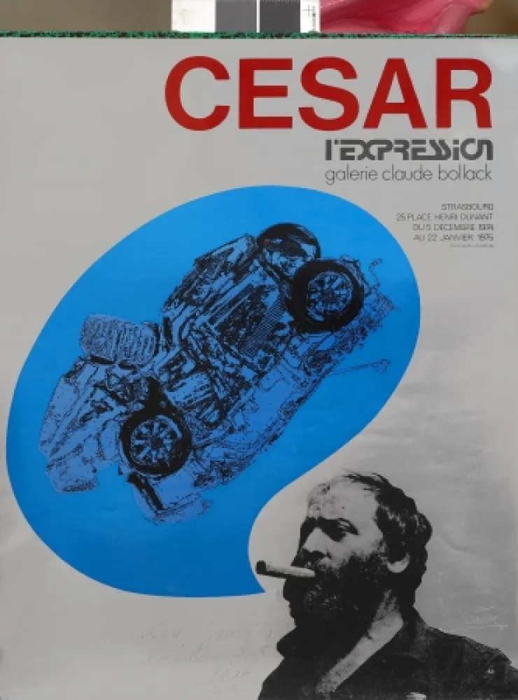 シルクスクリーン Cesar - L'Expression