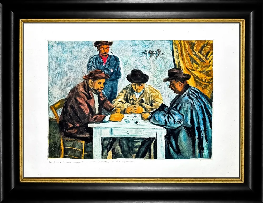 アクチアント Cezanne - Les joueurs de cartes