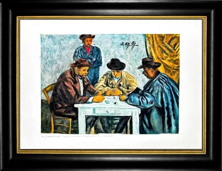 アクチアント Cezanne - Les joueurs de cartes
