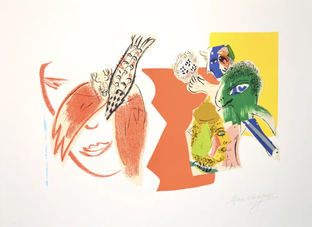 リトグラフ Chagall - 20th Century Stage 2 - M470