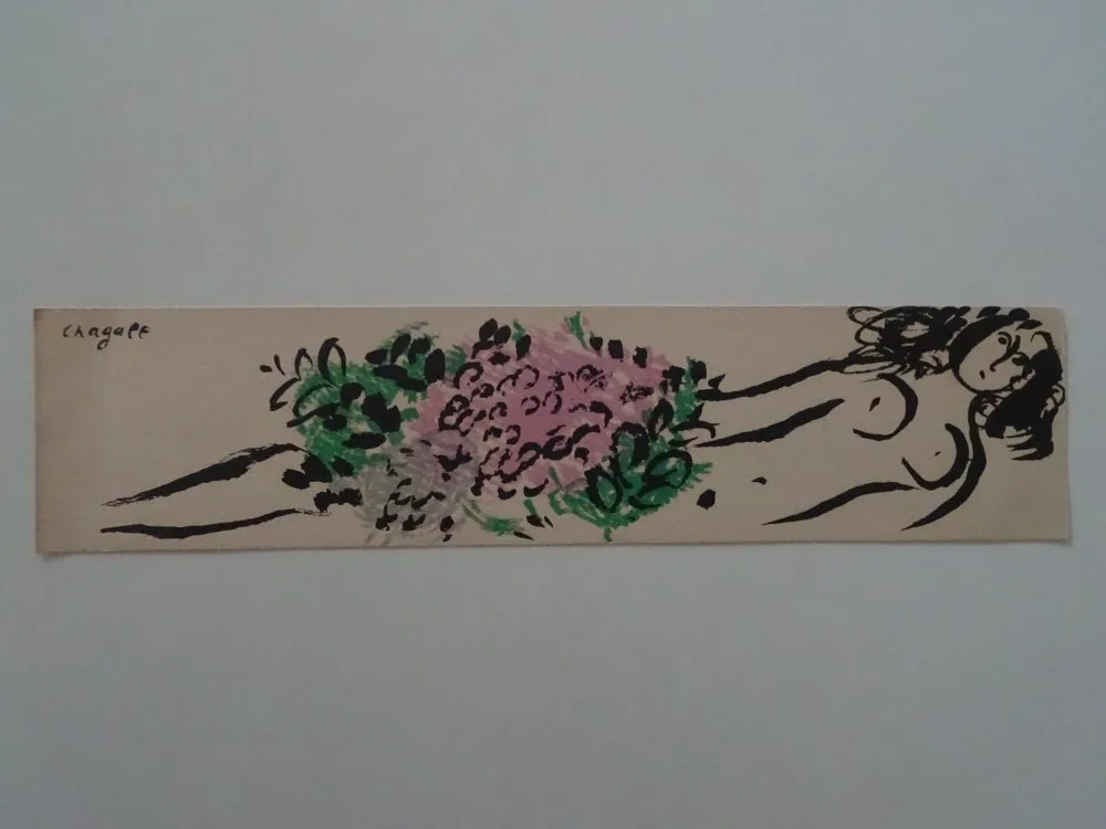 リトグラフ Chagall - Carte