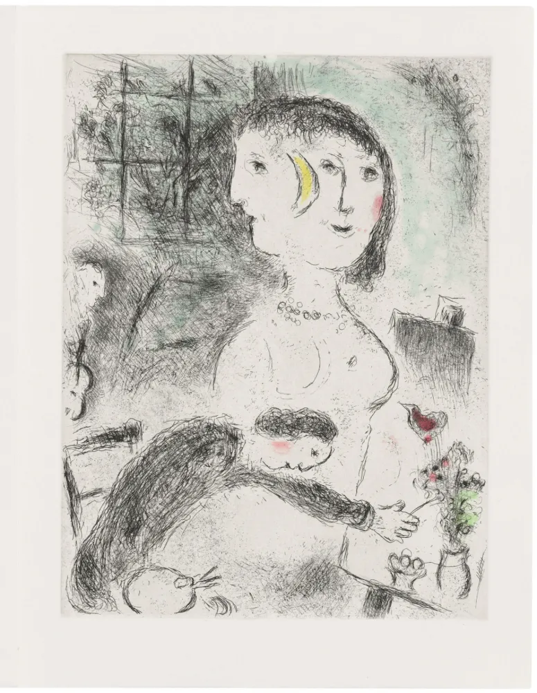 技術的なありません Chagall - Ce lui qui dit les choses sans rien dire (Plate 23)