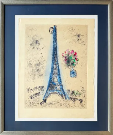 エッチングと　アクチアント Chagall - Celui qui dit les choses sans rien dire, Planche I