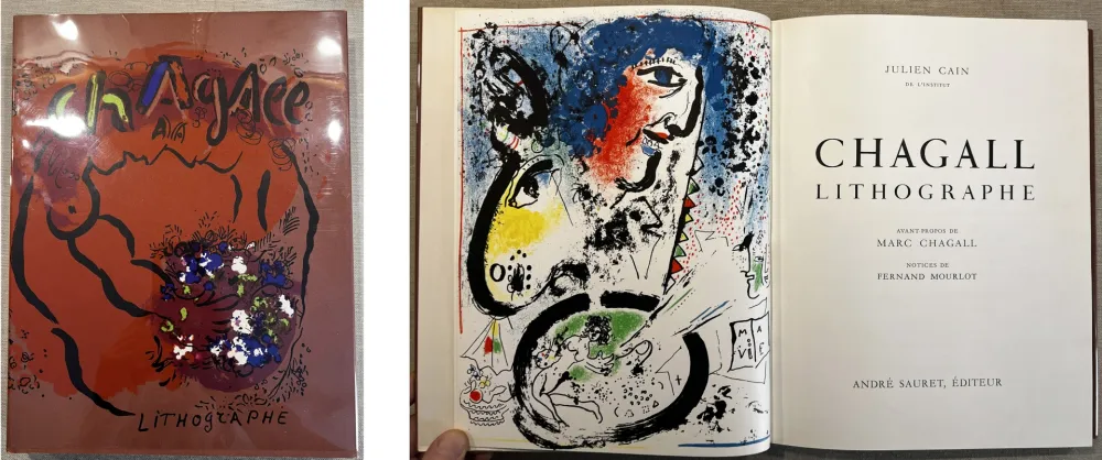 挿絵入り本 Chagall - CHAGALL LITHOGRAPHE I. Avec 12 lithographies originales (1960)