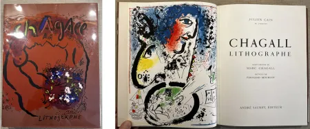 挿絵入り本 Chagall - CHAGALL LITHOGRAPHE I. Avec 12 lithographies originales (1960)