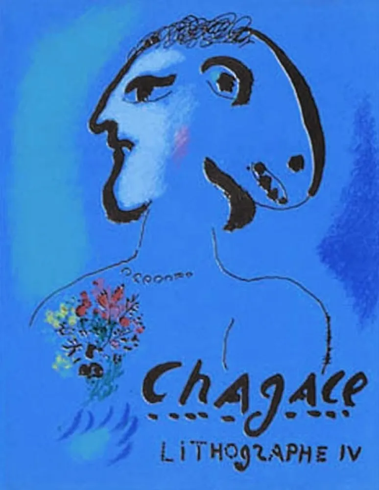 挿絵入り本 Chagall - Chagall lithographe volume IV