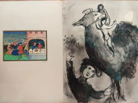 挿絵入り本 Chagall - Contes de Boccage