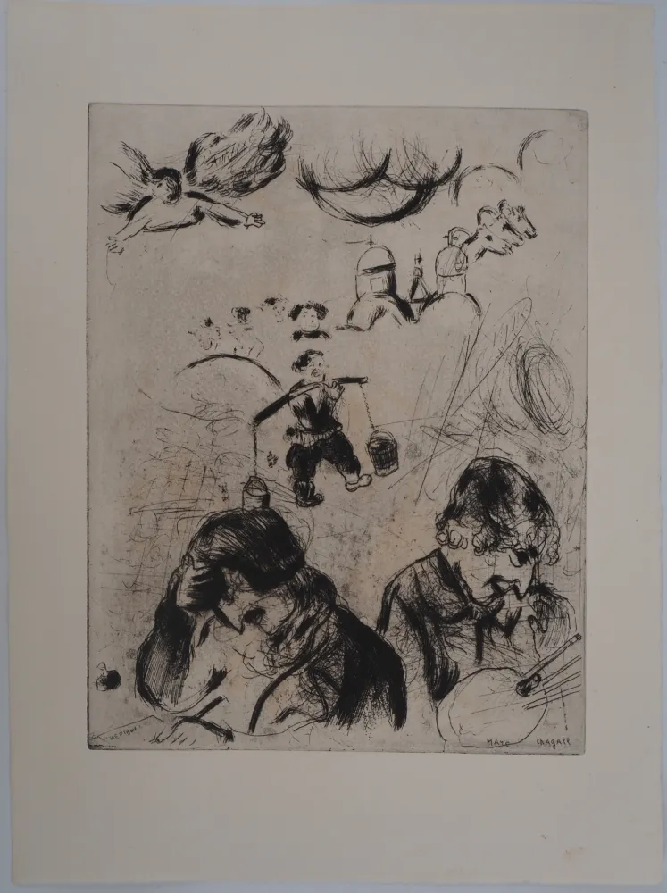 彫版 Chagall - Gogol et Chagall