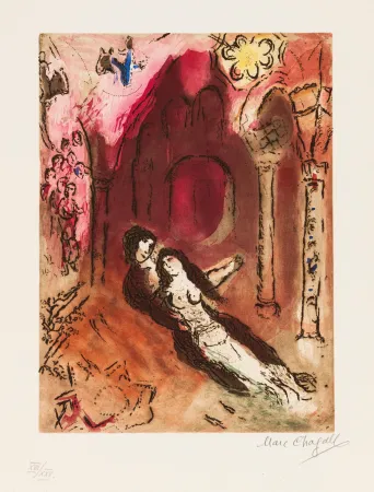 エッチングと　アクチアント Chagall - Granada