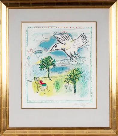 リトグラフ Chagall - La Grande Corniche