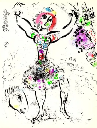 リトグラフ Chagall - La Jongleuse