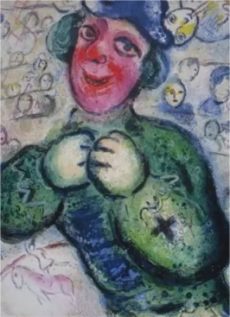 リトグラフ Chagall - Le Cirque, planche 16
