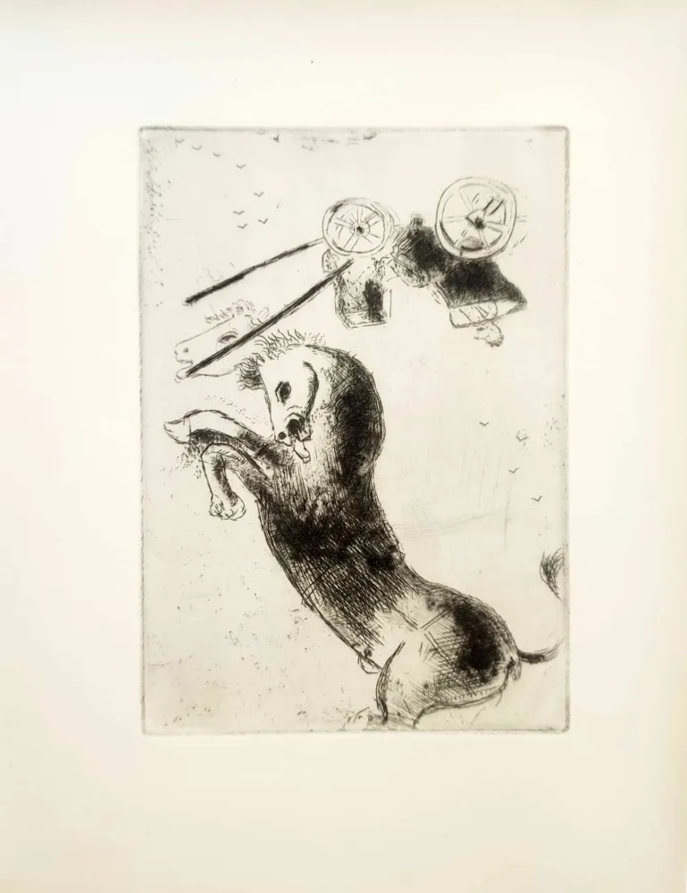 エッチング Chagall - Le Sept Péchés Capitaux