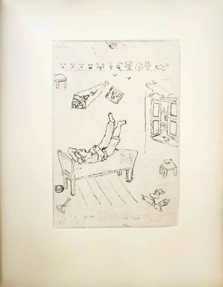 エッチング Chagall - Le Sept Péchés Capitaux