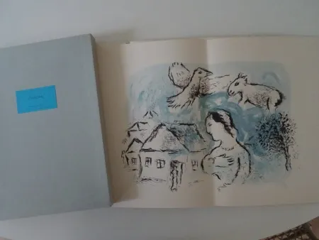 リトグラフ Chagall - Les Chemins d'Amitie