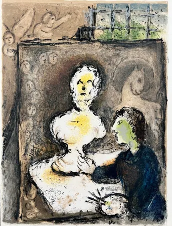 リトグラフ Chagall - L'Odyssée, Planche I