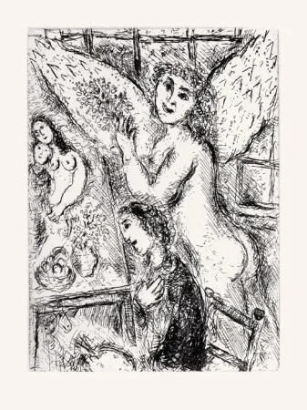 挿絵入り本 Chagall - Monotypes 1961-1965