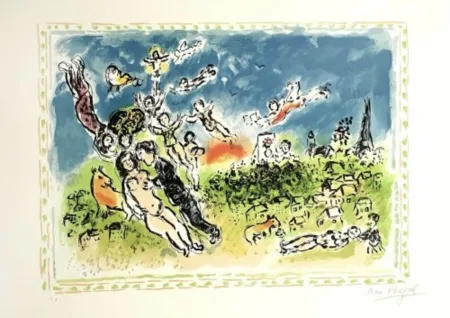 リトグラフ Chagall - Summer's Dream