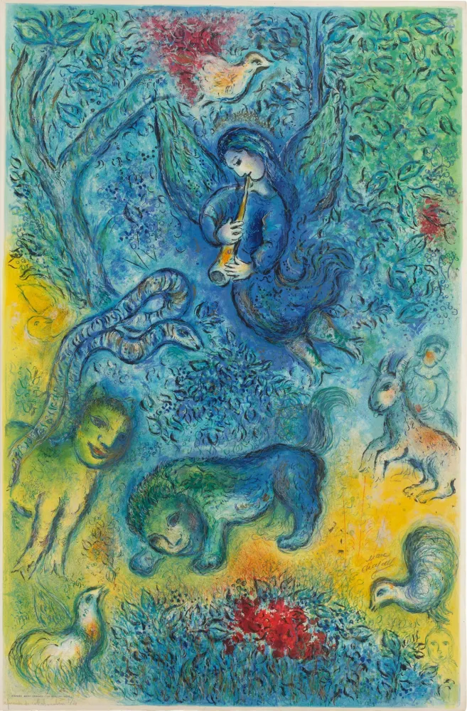 リトグラフ Chagall - The Magic Flute