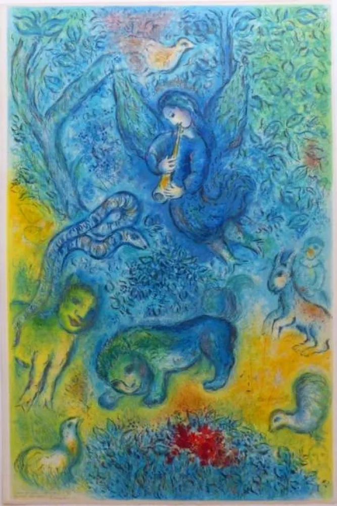 リトグラフ Chagall - The Magic Flute