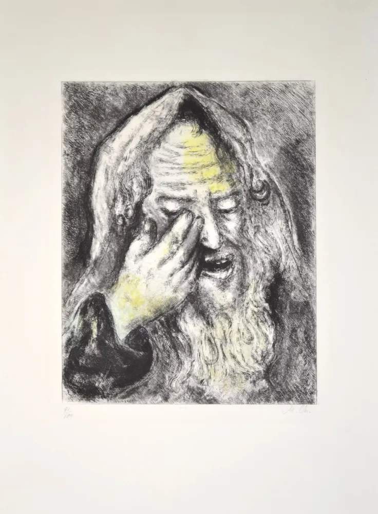 彫版 Chagall - The suffering of Jeremiah - MCH103