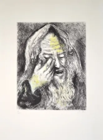 彫版 Chagall - The suffering of Jeremiah - MCH103