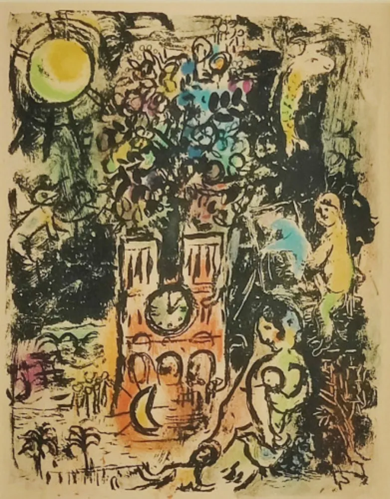 リトグラフ Chagall - The Tree of Jesse (L'Arbre de Jessé)