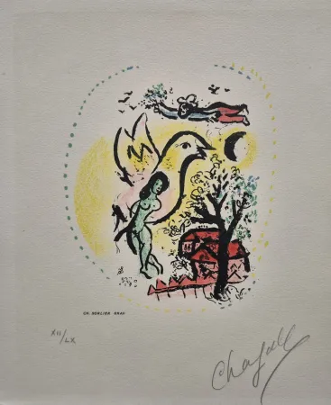 リトグラフ Chagall - Vocation