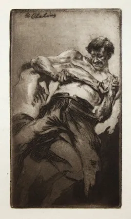 エッチングと　アクチアント Chahine - Croc en jambe