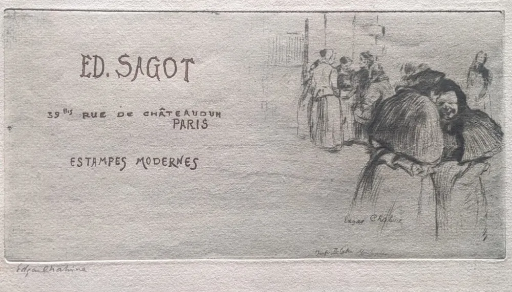 彫版 Chahine - Les Pauvresses