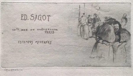 彫版 Chahine - Les Pauvresses