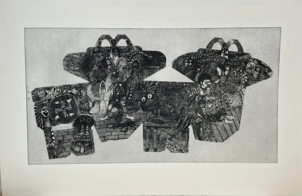 エッチング Chapman - Unhappy Meal, 2002