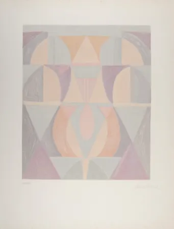 リトグラフ Charchoune - Composition, 1971 - Hand-signed
