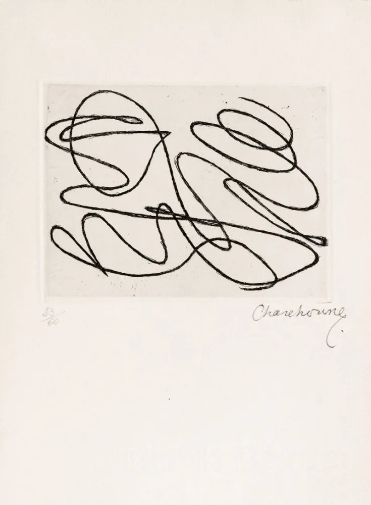 エッチング Charchoune - Senza titolo