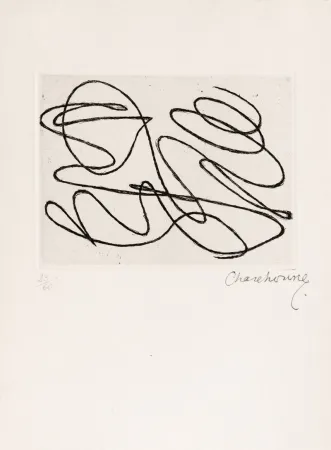 エッチング Charchoune - Senza titolo