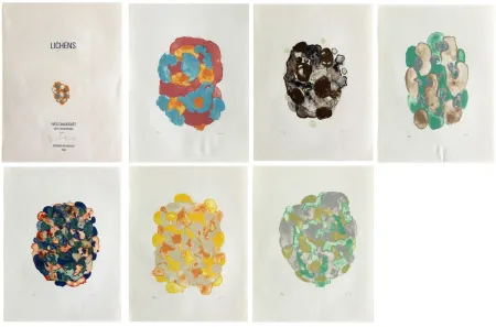 リトグラフ Chaudouët - Lichens