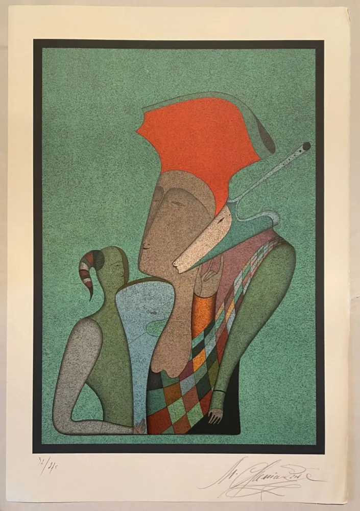 リトグラフ Chemiakin - Grand carnaval de Saint Pétersbourg