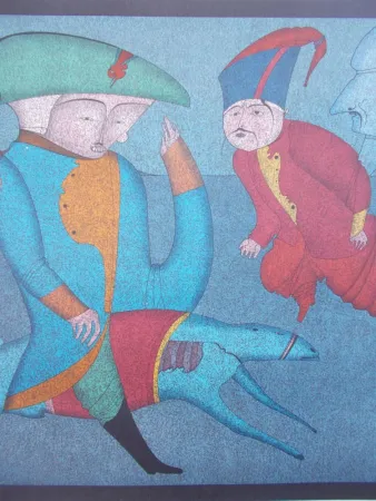 リトグラフ Chemiakin - Le grand carnaval de St Petersbourg 3