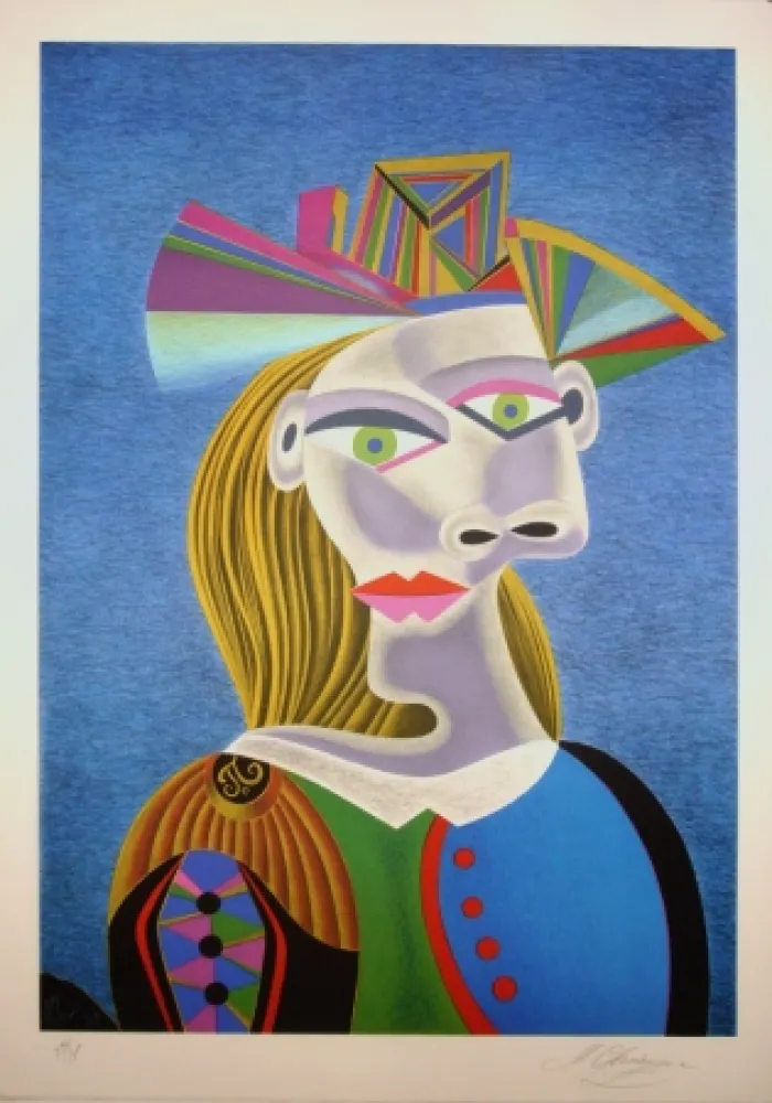 リトグラフ Chemiakin - Picasso transformation 3