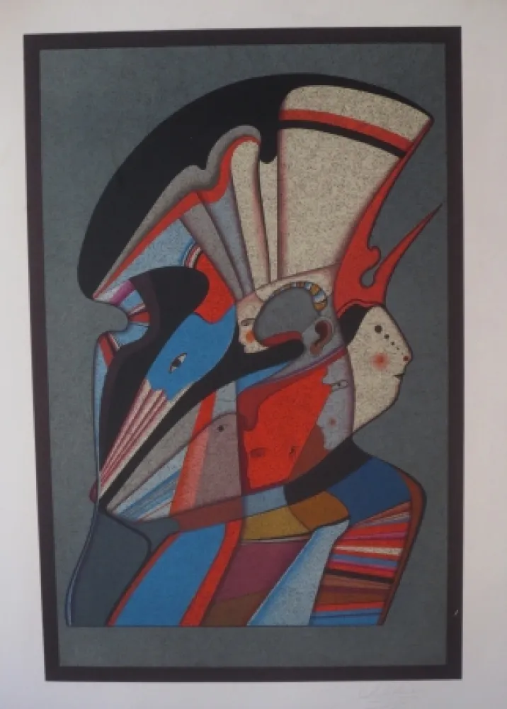 リトグラフ Chemiakin - Sans titre