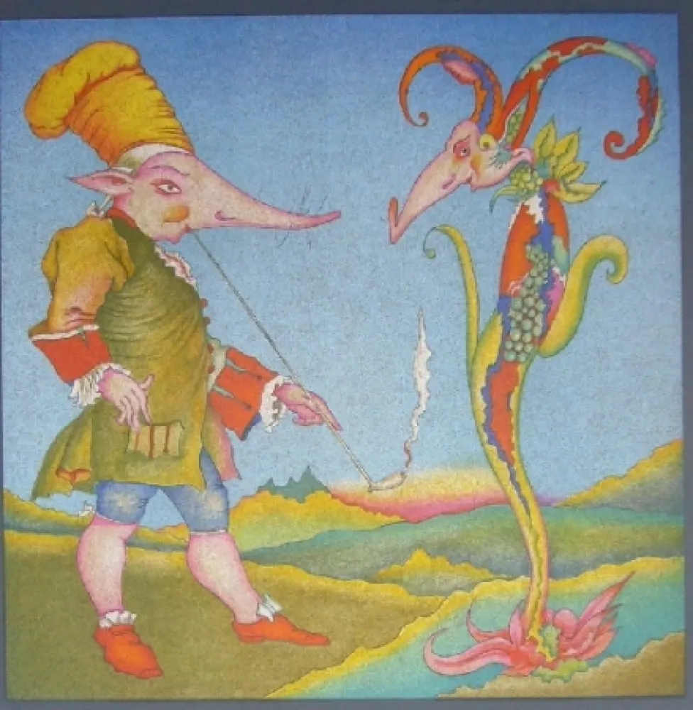 リトグラフ Chemiakin - Suite Carnaval de Saint Petersbourg 9