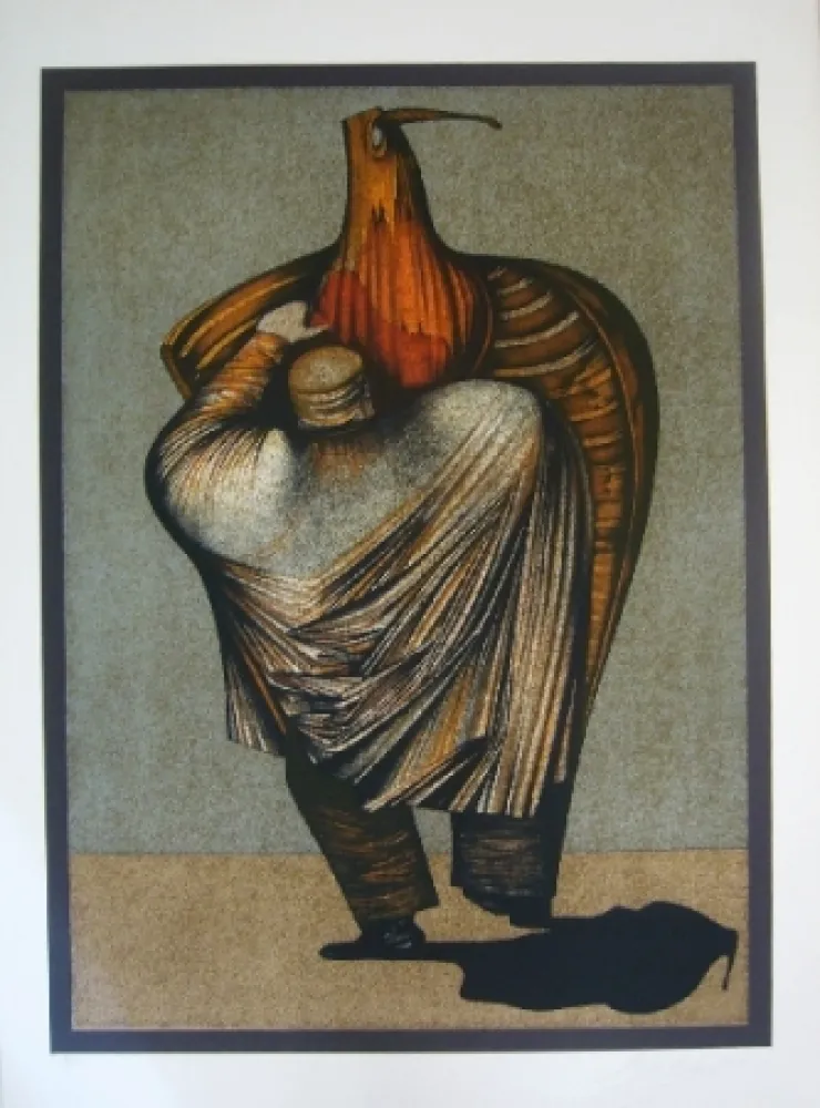 リトグラフ Chemiakin - Ventre de Paris 13