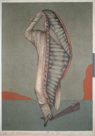 リトグラフ Chemiakin - Ventre de Paris 14